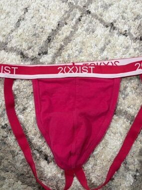 2xist LARGE Dark Pink Jockstrap NWOT